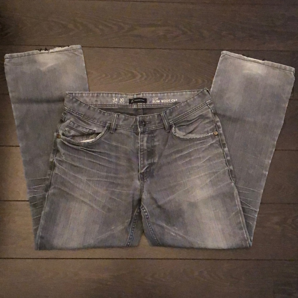 INC International Concepts Men’s Slim Boot Cut Jeans